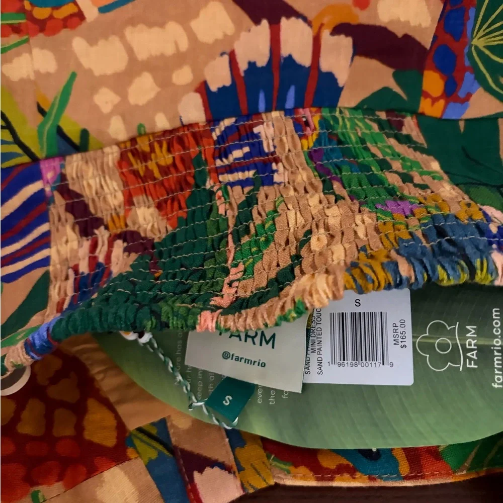 FARM Rio Multicolor Patterned Fabric - Picture 6 of 8